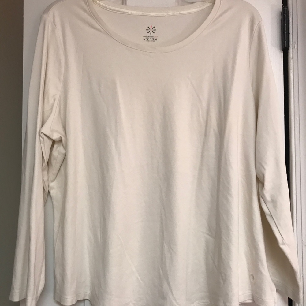 Women’s Long Sleeve Off White Shirt